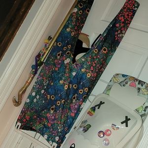 Black Milk Leggings Klimt Flower Studio Garden leggings LARGE